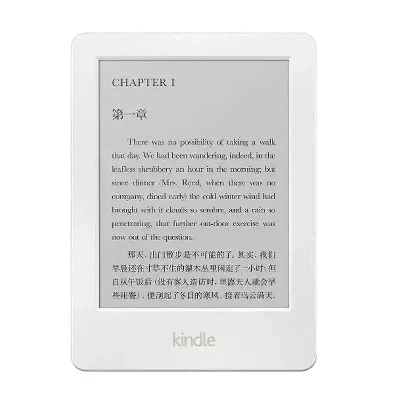 Original Kindle 6Th 8Th Ebook E Book Eink E-Ink Reader Touch Wifi Ereader No Light Better than Kobo E-Reader
