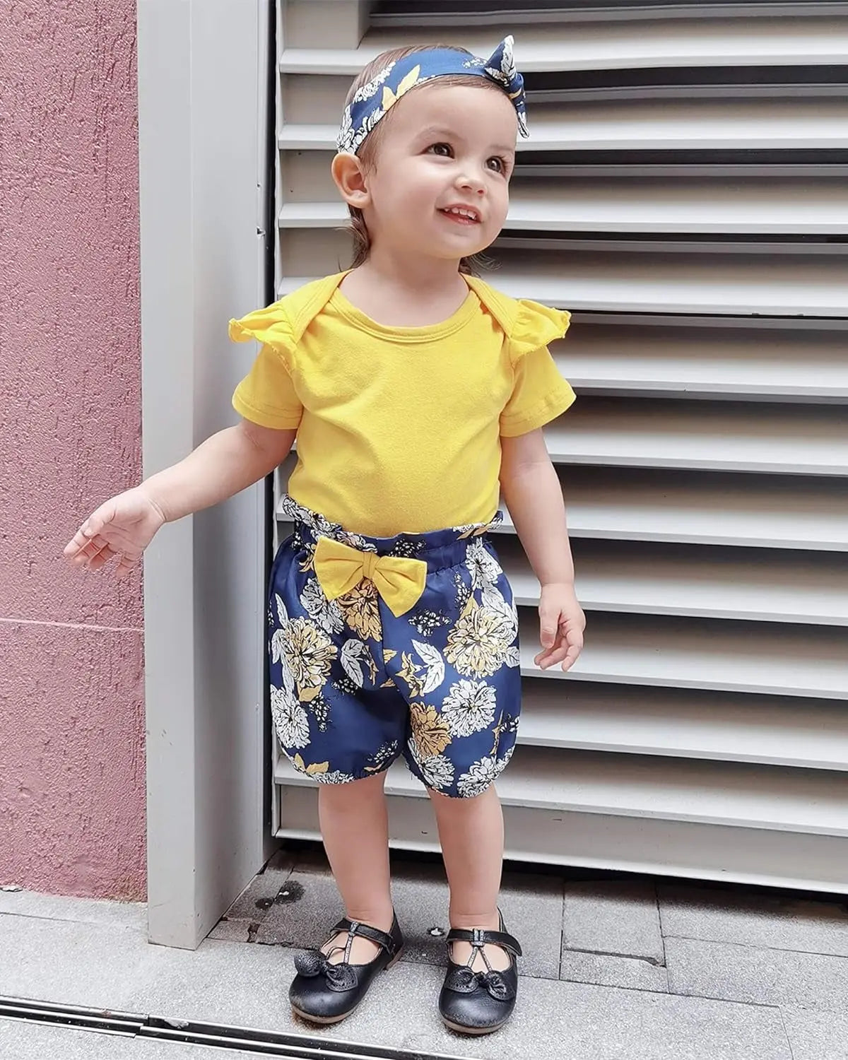 Baby Girl Clothes Newborn Girl Outfits Ruffle Romper Camo Short Sets Infant Baby Girl'S Clothing 3-6 Months Girl Outfits