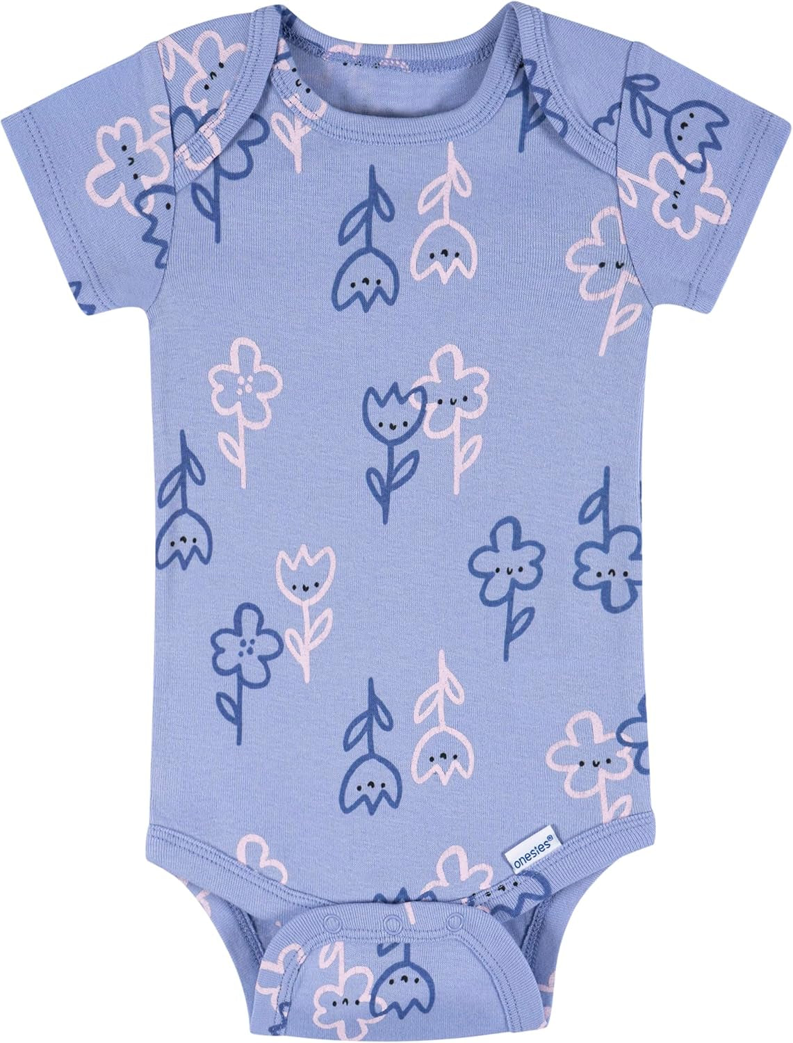 Baby-Girls 8-Pack Short Sleeve Mix & Match Bodysuits