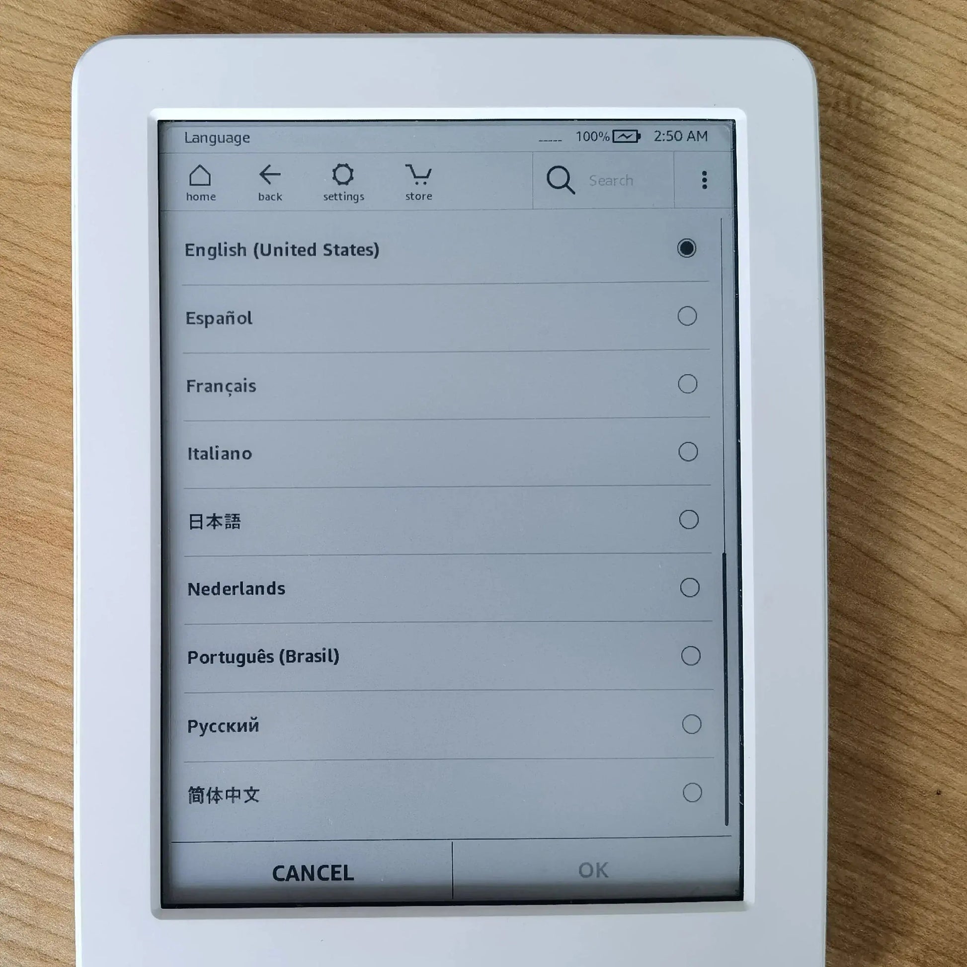 Original Kindle 6Th 8Th Ebook E Book Eink E-Ink Reader Touch Wifi Ereader No Light Better than Kobo E-Reader