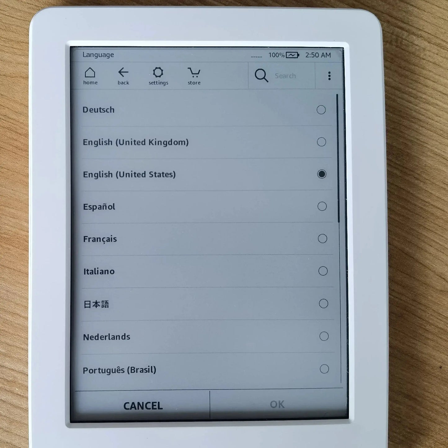 Original Kindle 6Th 8Th Ebook E Book Eink E-Ink Reader Touch Wifi Ereader No Light Better than Kobo E-Reader