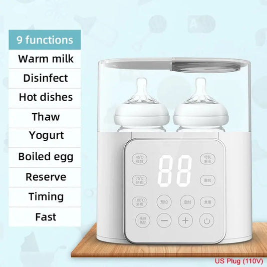 Baby Feeding Bottle Warmer Multi Function Fast Baby Food Heater Baby Milk Warmer Steriliser with Accurate Temp Control